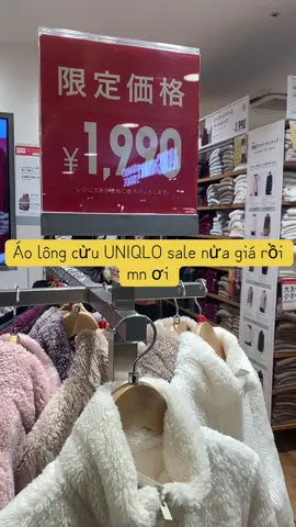 Tuần lễ tri ân Áo lông cừu UNIQLO đang sale đỏ chót nhanh tay mn ơi #uniqlo #tuanletrian #sansale #japan #cokysunhat 