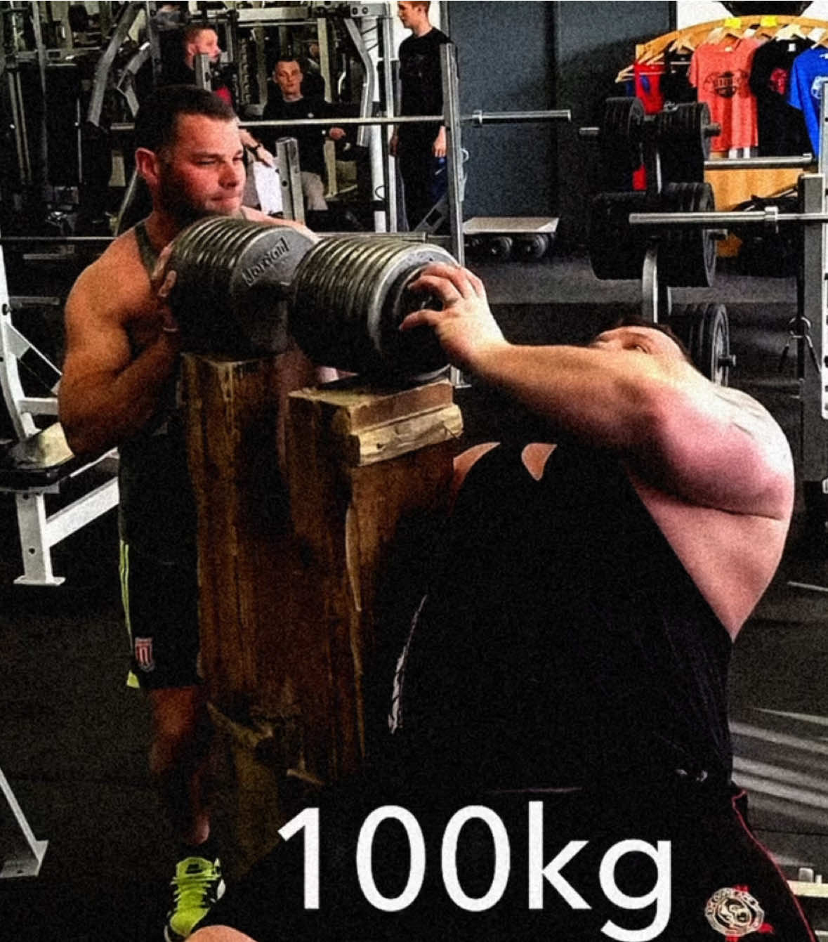 Some of Eddies insane lifts #eddiehall #strongman #darthfrenzy #fyp 