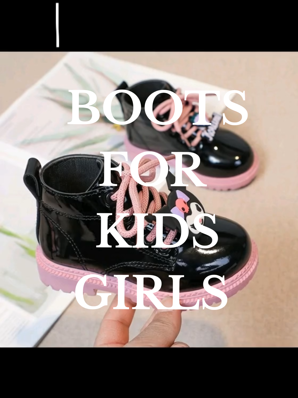 Boots For Kids Girls Rubber Shoes Korean Cartoon Character Baby Shoes 1 to 6 Years Old #kids #christmasdesign #christmas #boots #bootsforchristmas 