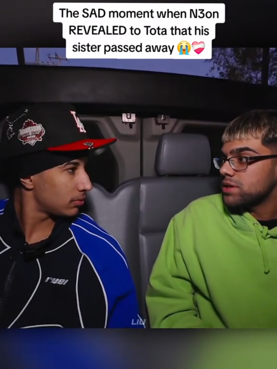 The SAD moment when N3on REVEALED to Tota that his sister passed away 😭❤️‍🩹 #n3on #tota 