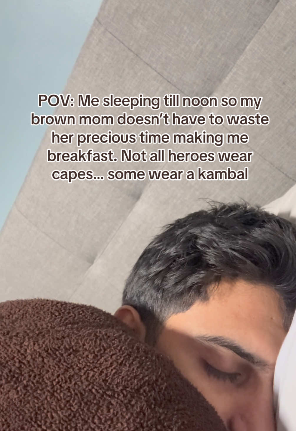 Not lazy. Just reducing Mom’s workload #browntiktok #desi #jokes #lazy #viralvideo 