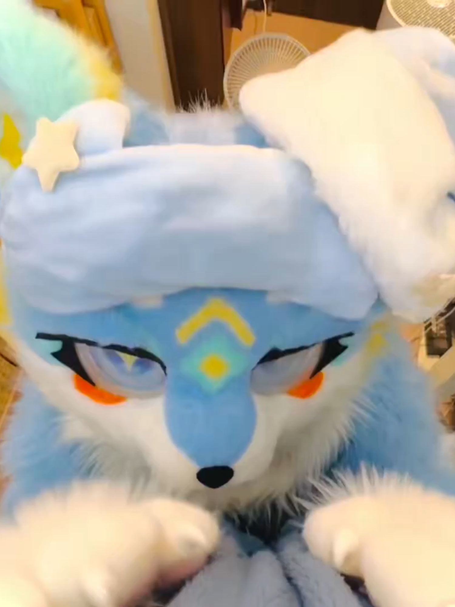 Your cat/animal pet is lying on your stomach, hugging you, licking you, and asking for treats.猫咪兽人宠物趴在你肚子上抱着你乱舔向你要零食吃#furry #fursuit #plush #quadsuit #fursona #cat #satisfyingvideo #toy #funny #cute #ornaments #dog #creative #pet #foryourpage #fyp #tiktok #tiktokmademebuyit #viral #laugh