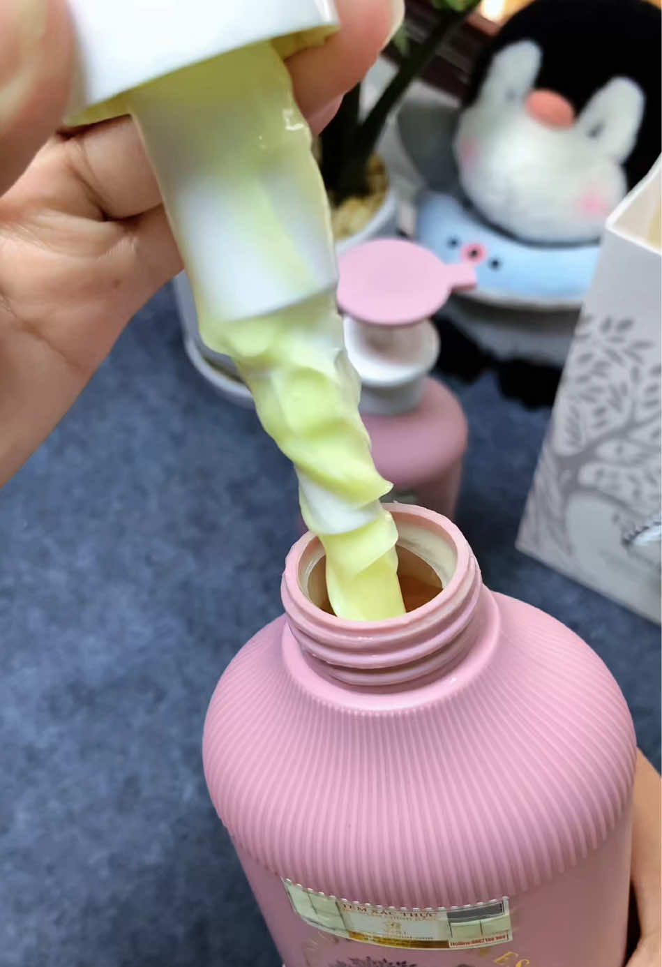 Siêu mềm mượt luôn ạ #daugoi #daugoitrigau #daugoinuochoa #xh 