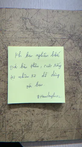 Khi bạn dễ dàng với bản thân, cuộc sống sẽ khó khăn với bạn #dongluchoctap #cogangmoingay💪 #tramdongluc02 #dongluc #foryou 