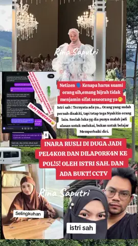 Inara Rusli diduga jadi P3lakor 😱  #inararusli #netizenindonesia #berandatiktok #viraltiktok #foryou 