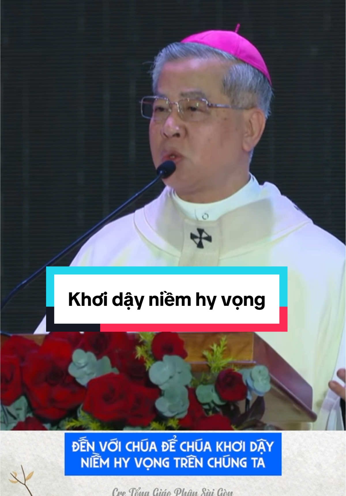 Đến với Chúa để Chúa khơi dậy niề hy vọng trên chúng ta. 