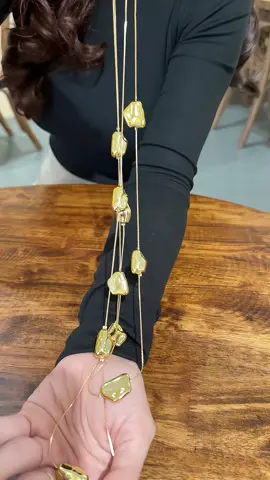 Vòng Cổ Hai Lớp, Hình Tròn Gấp