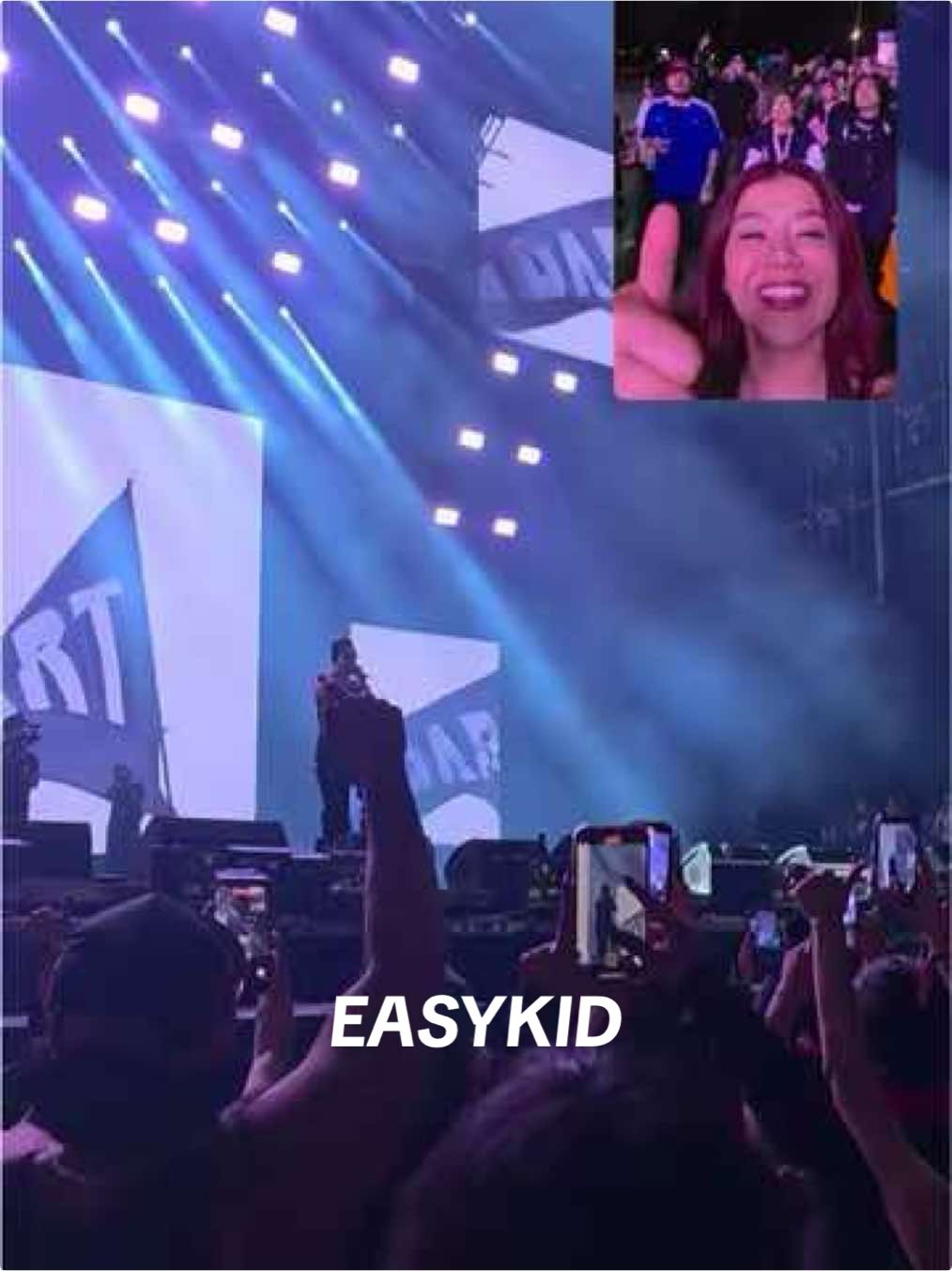 No responde pero siempre tira un Like👍🏻🔥 #easykid #CocaColaFlowFest25 