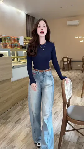 Áo thun KAYLIN tay dài form