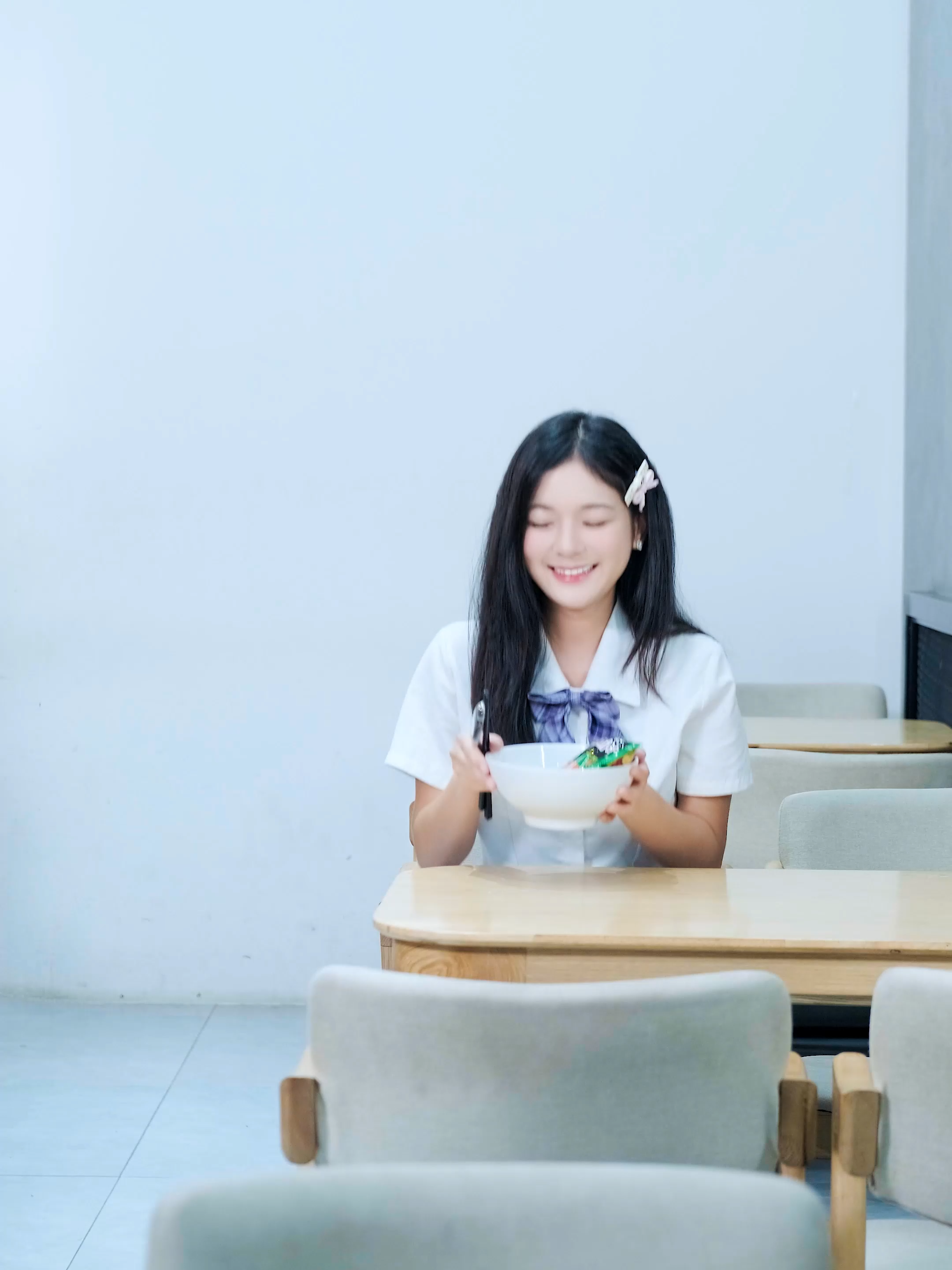 He Teased Me… Practice Made Us Perfect! 😤🔥 #l#linhchihihi #messyclassroom #linhchihihine #linhchihihihi_