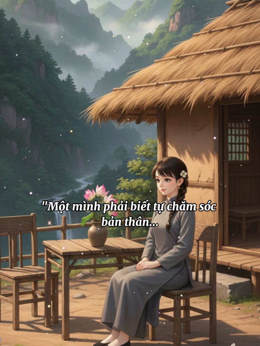 MỘT MÌNH PHẢI BIẾT TỰ CHĂM SÓC BẢN THÂN.#maucapcut #thichphaphoa #nhactinhtam #xuhuongtiktok #CapCut 