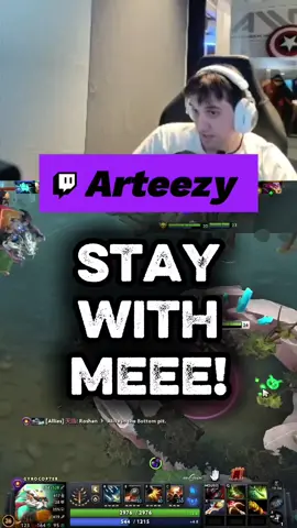 Stay with me 🎶 #dota2 #arteezy 