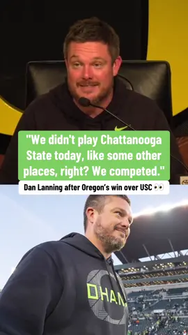 Dan Lanning had this to say when asked about how he hopes the country views his Oregon team 👀 (via @Oregon Football) #cfb #oregon #danlanning 