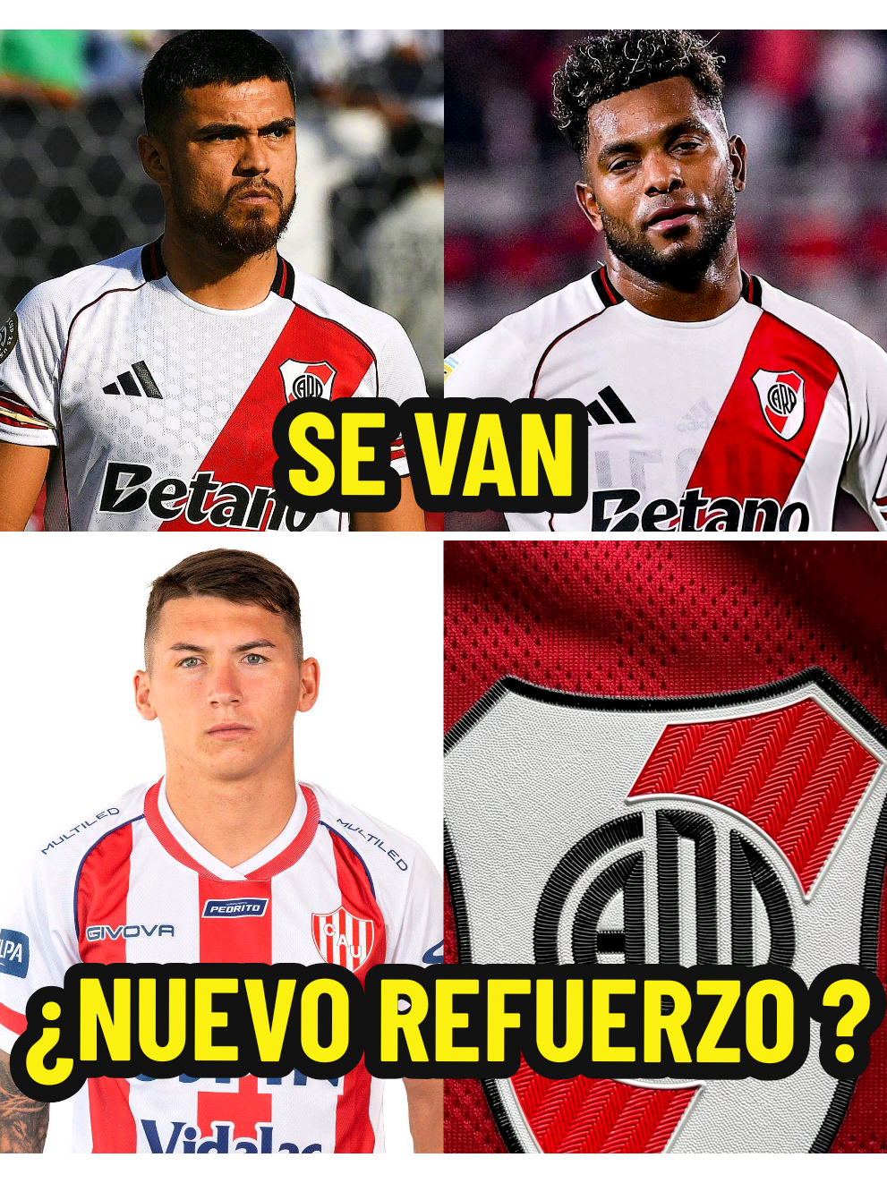 ¡¡LOS DOS JUGADORES QUE SE IRÍAN DE RIVER!! / NUEVOS REFUERZO PARA EL MILLO / MERCADO DE PASES DE RIVER PLATE #river #mercadodepases #shino22ok #futbolargentino #futbol 