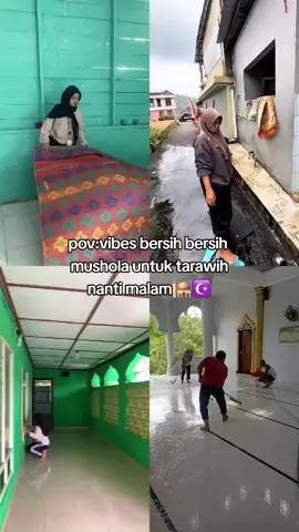 siapaa yang biasanya suka bantuin bersih bersih mushola buat trawih ataupun lebarann???  #bersihmushola #bersihmasjid #masjidataumushola #dzavly #terserah 