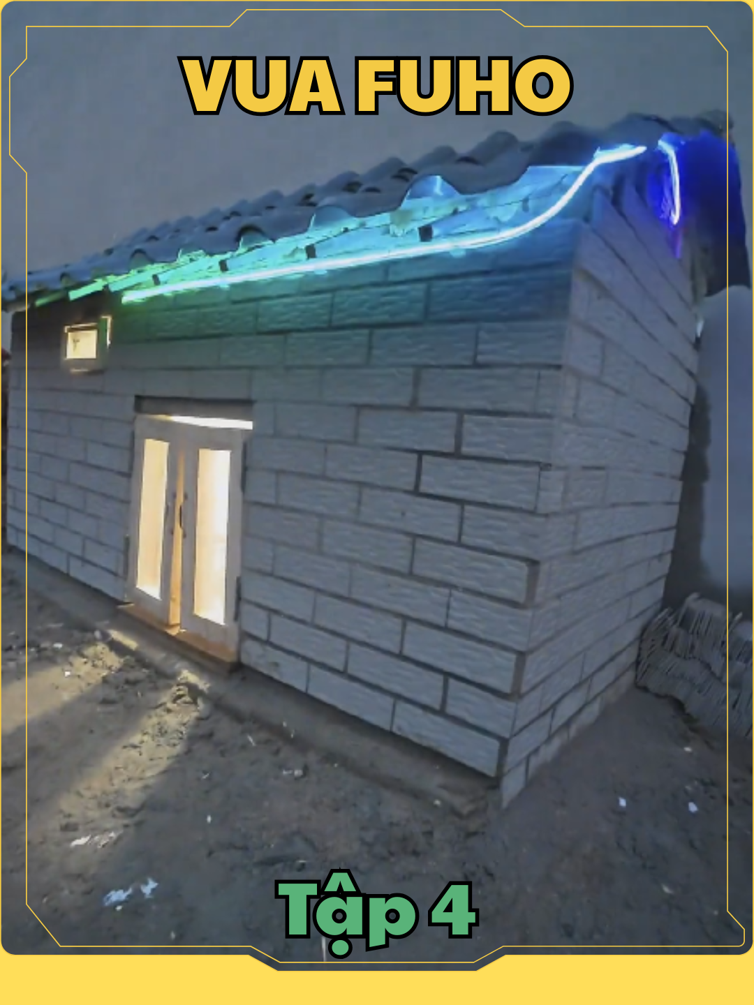 [VUA FUHO]-Tập 4 Ốp gạch ngoại thất, đi led cho biệt thự Cẩu Tổng #vuafuho #vuachopromax #sontungmtp