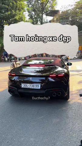 Phần 874: Ngắm Tam hoàng xe đẹp vi hành đông Hà Nội phố, Ferrari Roma Spider, Rolls-Royce Cullinan Mansory, Bentley Bentayga #thachy7 #ducthachy7 #supercar #hanoi #ferrariromaspider #rollsroycecullinan #bentleybentayga #theanh28 