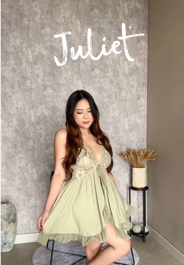 It’s Juliet time✨🥰😘 Yuk, Checkout sekarang only at tiktok Wildnodshop 🛍️🛒💌 #lingerie #fypシ゚ #sleepwear #foryoupage #wildnodshop 