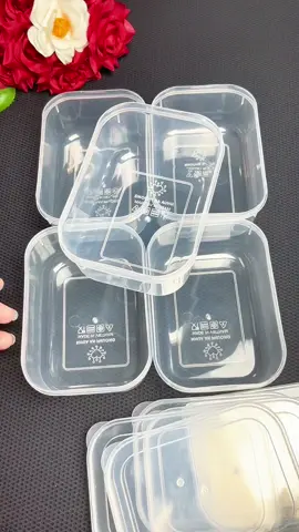 Hộp đựng thực phẩm thức ăn dày dặn nhựa dẻo nhựa trong suốt #hopdungthucpham #giadungnhabep 