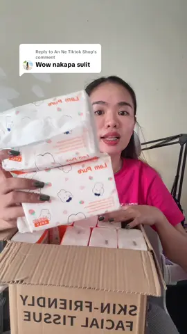 Replying to @An Ne Tiktok Shop buy 10 take 10 sobrang sulit talag ni Lam Pure Tissue‼️ #lampure #lampuretissue #facialtissue #tissuepaper #tissue 