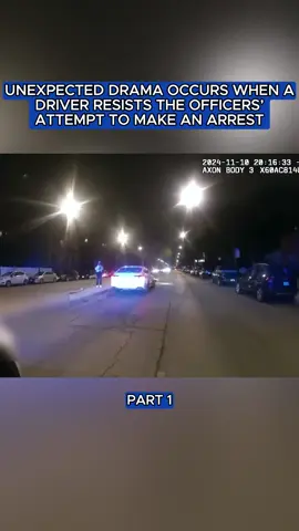 Crime lesson
 Unexpected drama occurs when a driver resists the officers’ attempt to make an arrest
 #bodycam #bodycamcops #police #fyp #viral