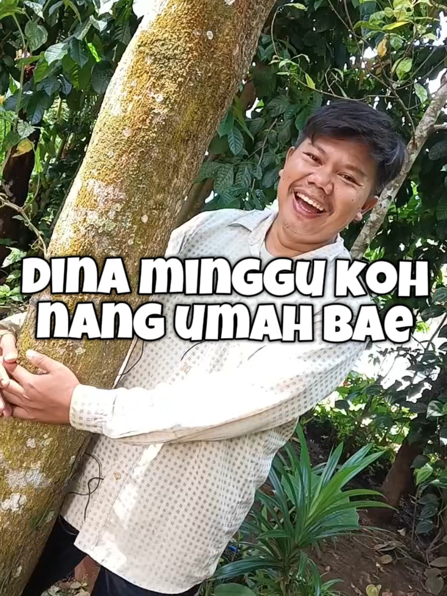 Dina minggu koh nang umah bae - kata kata ngapak #ngapak #cilacap #ngapakcilacap #ngapakbanyumas #fyp 