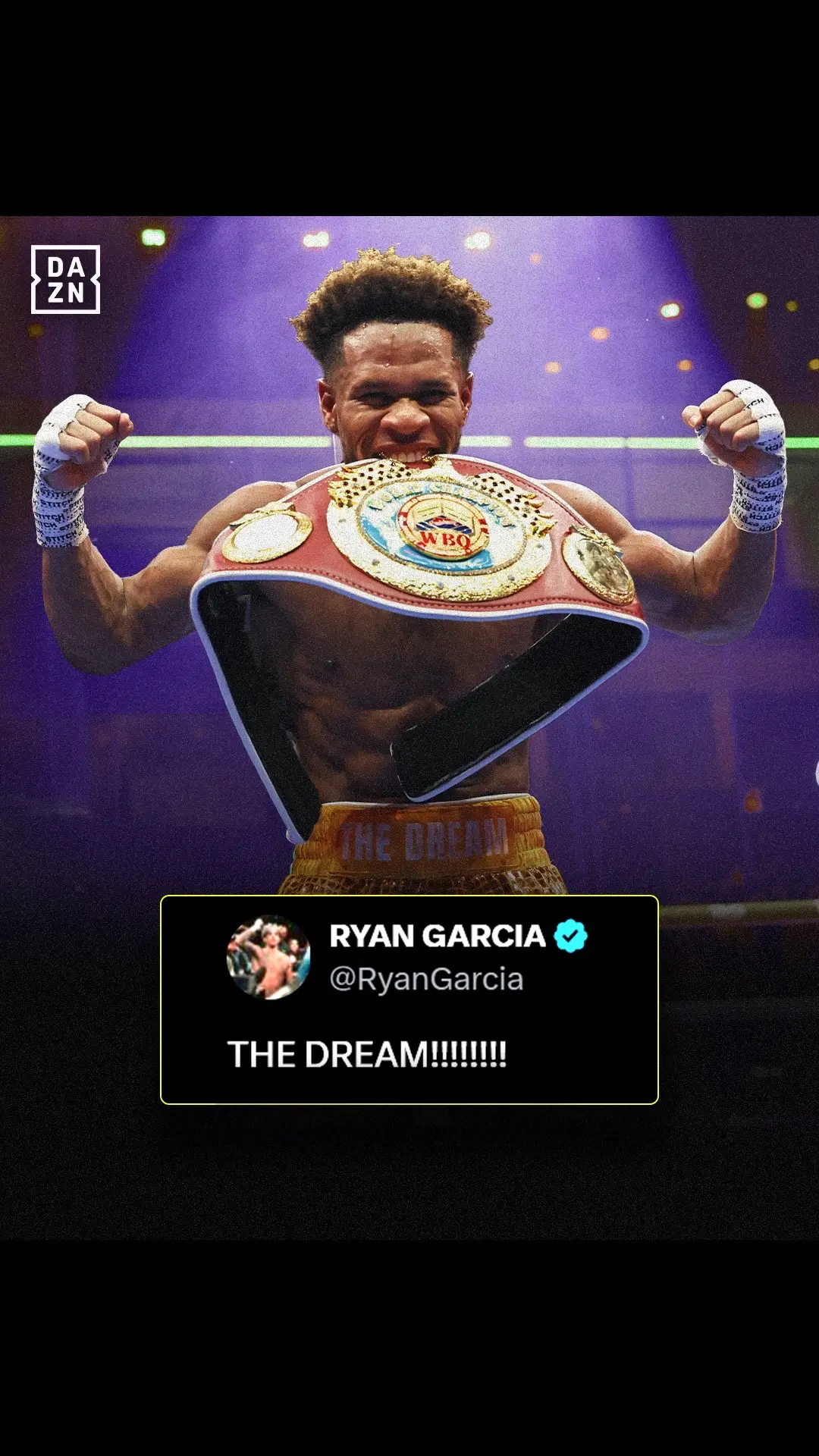 DEVIN HANEY VS RYAN GARCIA 2?! 🤯 🎟️Buy #RingIV: Night of Champions NOW at DAZN.com | LIVE NOW | @ringmagazine 🔊