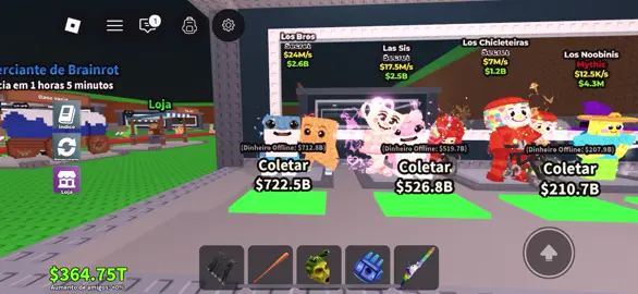 Procurando lojinha de brainrot confiável? Da uma olhada no estoque 🤟🏻👾