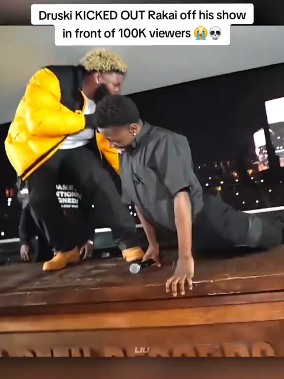 Druski KICKED OUT Rakai off his show in front of 100K viewers 😭💀 #druski #rakai 