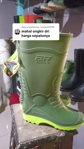 Membalas @azam20890 sepatu boot tinggi Ardiles #sepatuslop #sepatuboot #sepatuproyek #safetyboots 