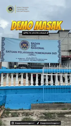 🔥 Demo Masak SPPG Wawowanggu II! Hari ini para relawan kembali menunjukkan dedikasi terbaiknya dalam menyiapkan makanan bergizi untuk anak-anak kita. Dari dapur sederhana, lahir semangat besar untuk mendukung pertumbuhan generasi masa depan. 🍲✨ Setiap potongan bahan, setiap adukan, dan setiap senyum adalah bukti bahwa kerja baik selalu dimulai dari hati. 💛 Siap beroperasi, siap melayani, siap bergizi! 🙌 #SPPGWawowangguII #MakanBergiziGratis #DemoMasakSPPG #RelawanSPPG #GiziUntukAnakBangsa         