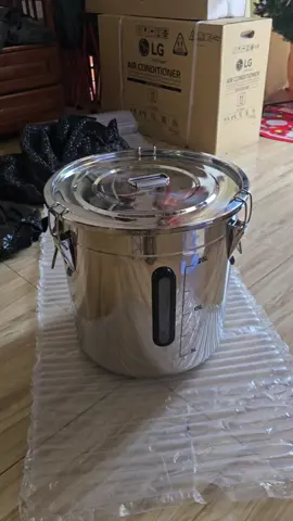 #ricedispenser #stainlessricecontainer #stainlessricedispenser #ricecontainer #modoforicedispenser 