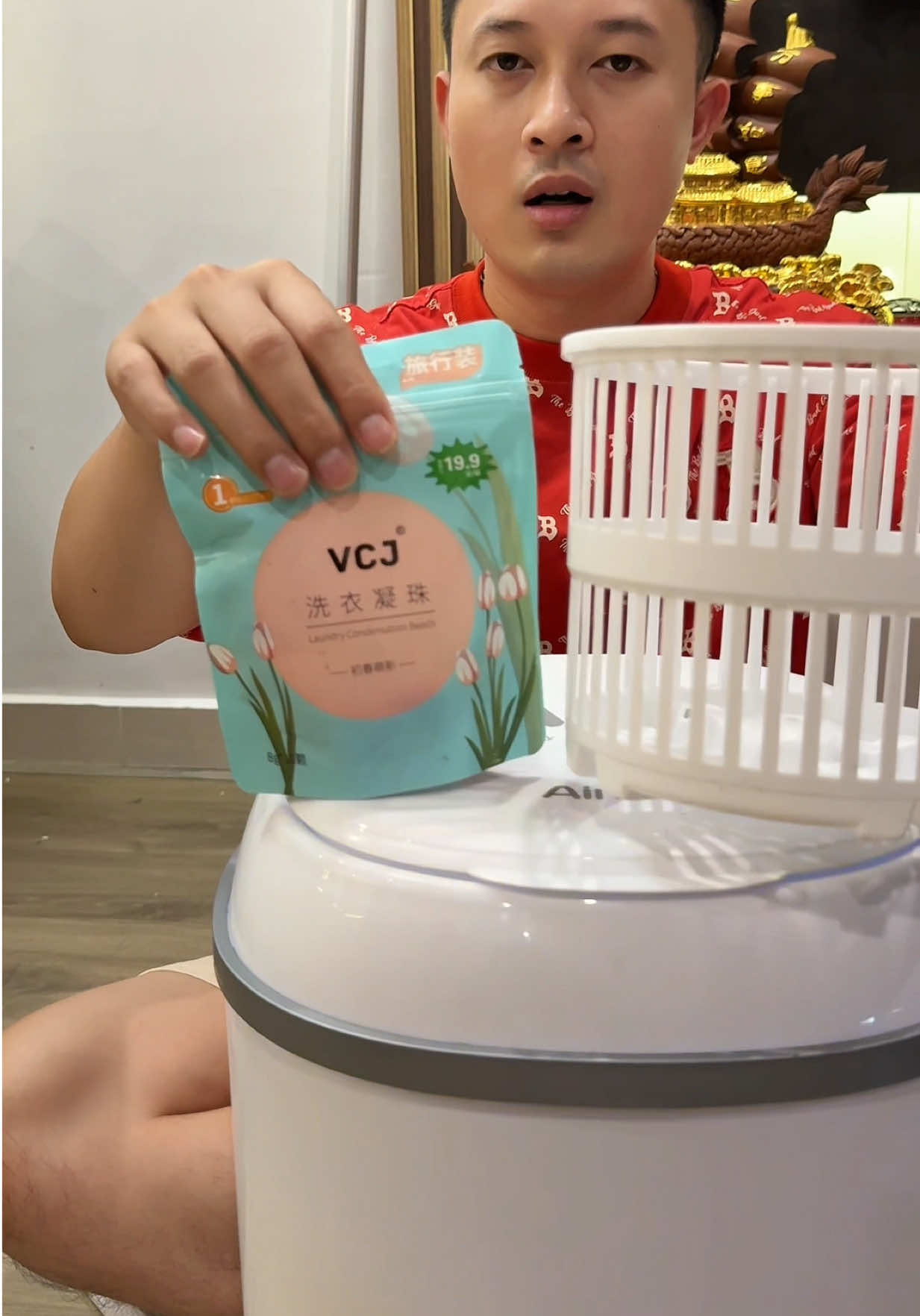 Máy giặt mini siêu tốc có vắt khô bh 12 tháng #maygiat #maygiatmini #aimi #nhanuytin88 