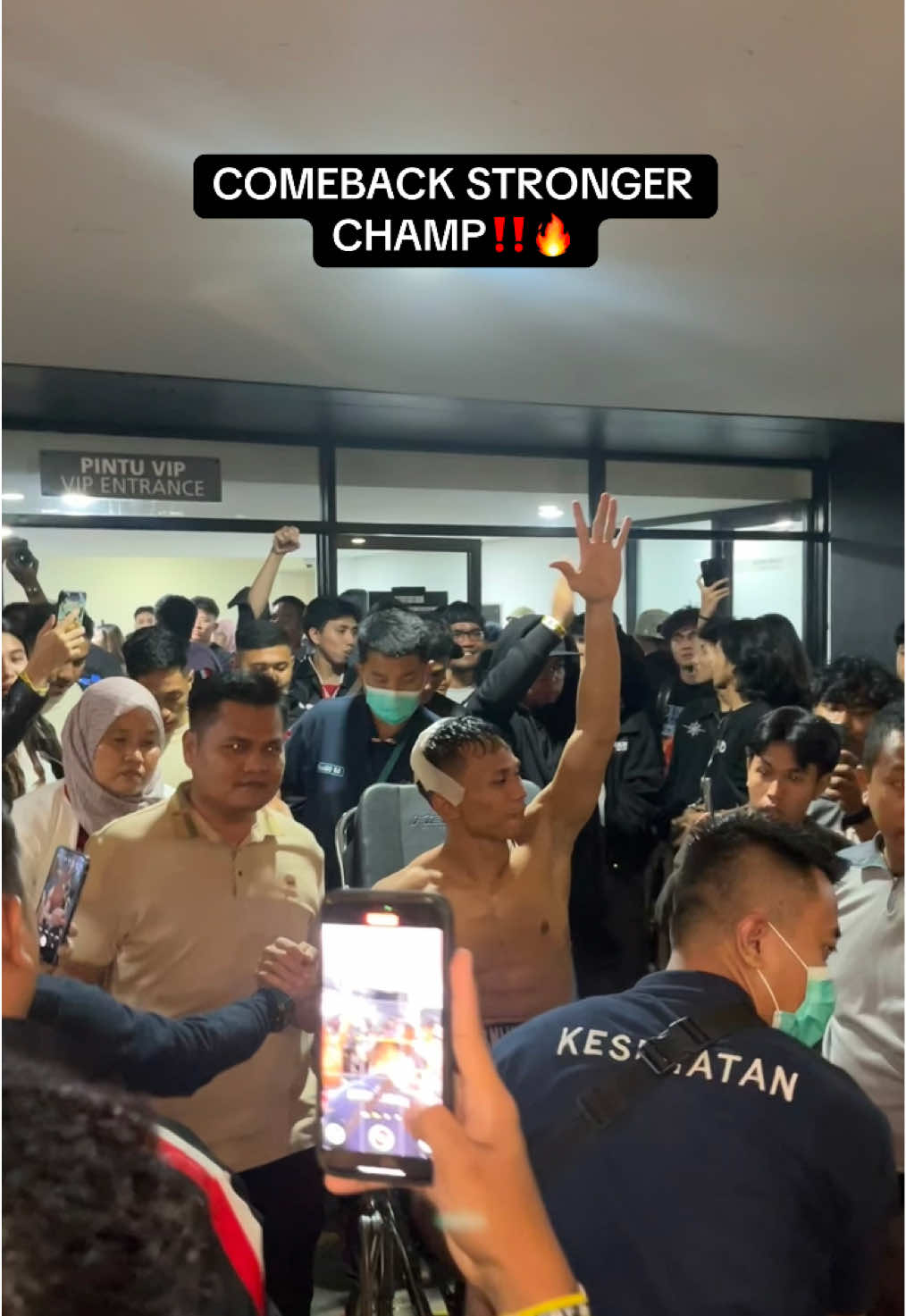 lekas pulih champ!! @Ronal🥊🇮🇩 #fyp #byoncombatshowbiz #byon6 