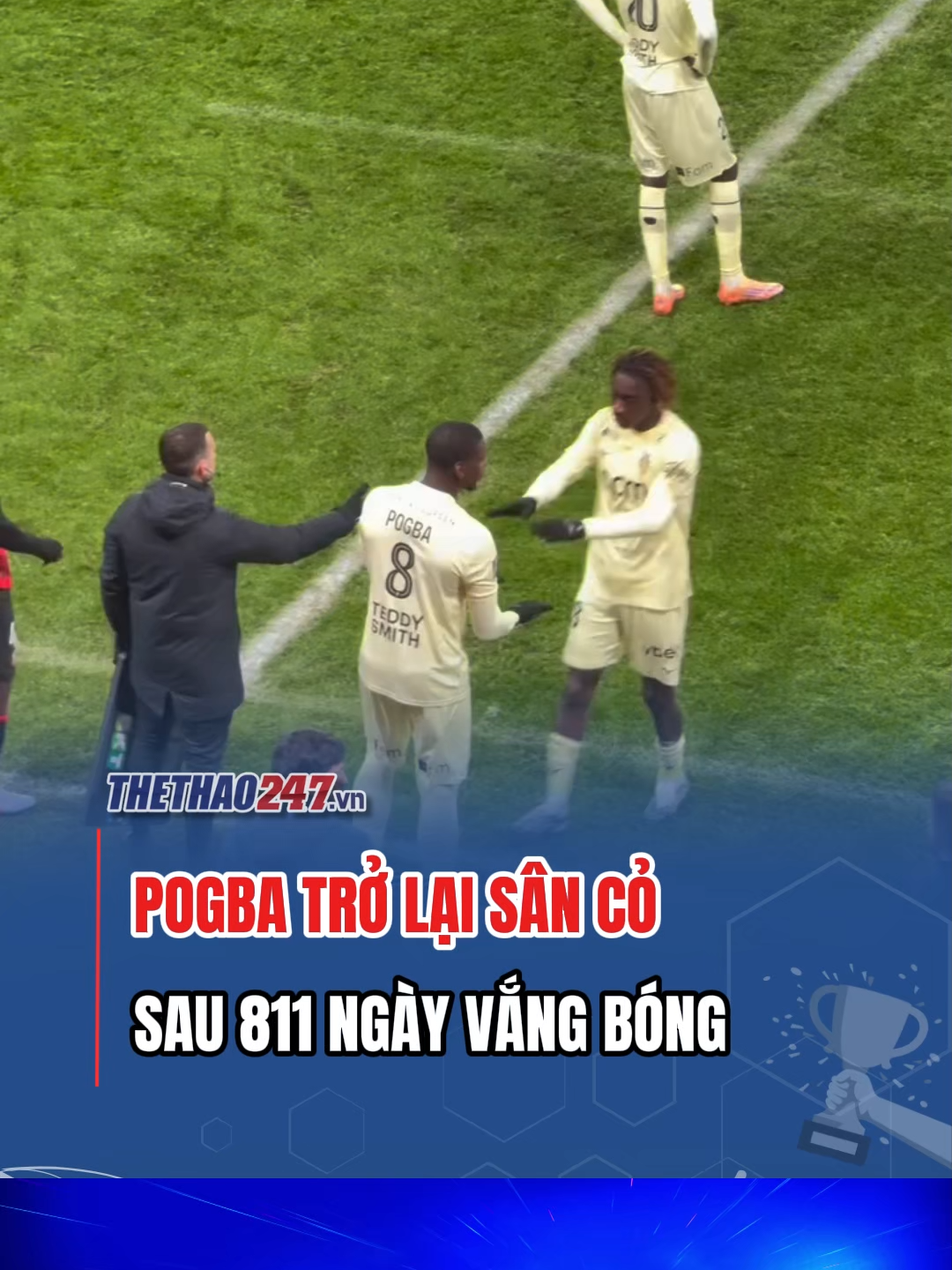 Chào mừng trở lại nhé Pogba❤️❤️#pogba #monaco #SportonTiktok #Tigerbeer #SEAGAmes2025 #Thethao247