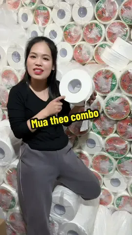 Giấy vệ sinh công nghiệp dùng cực kỳ tiết kiệm #giayvesinh #giayvesinhcongnghiep #giayvesinhcuonlon #hoaluloa 