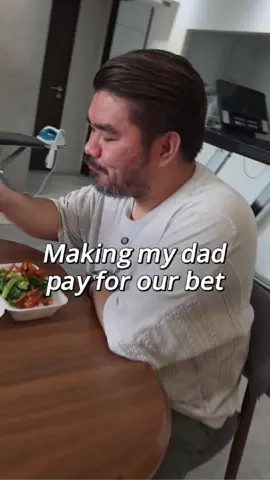 Time to make my dad pay 😁