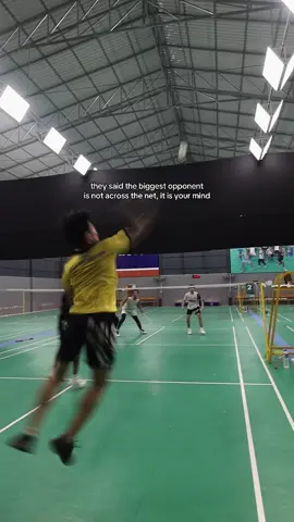 yes badminton is a mind game #badminton #ilovebadminton #ក្លឹបវាយសី #trending #fypシ゚ 