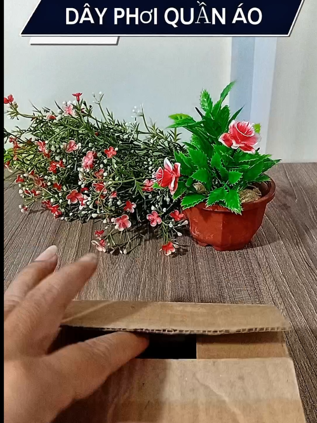 Phơi quần áo dễ dàng không giới hạn không gian, dây phơi dài 5m #dayphoido #dayphoiquanao #dayphoidothongminh #tienich #meovat