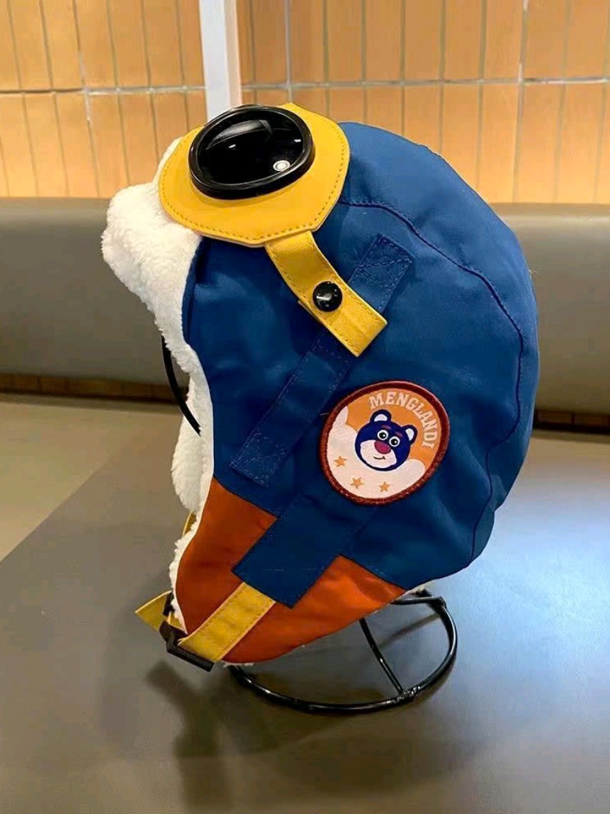 Trời lạnh rồi, trang bị cho bé chiếc mũ phi công xịn xò để giữ ấm tai – trán – đầu. #muphicong #mũ #mutreem #mulen #akien 