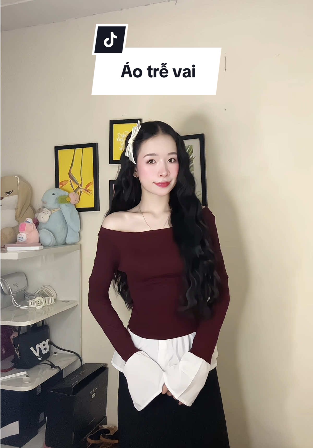 Áo xinh ạaaa#reviewquanao #aokieunu #aotrevai #aodep #goclamdep 