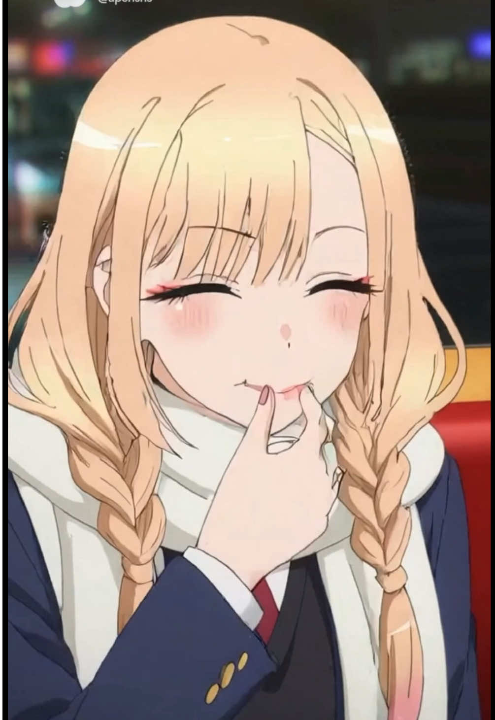 marin on a late night mcdonald mission || #marinkitagawa #kitagawamarin #mydressupdarling #mdud #romanceanime 