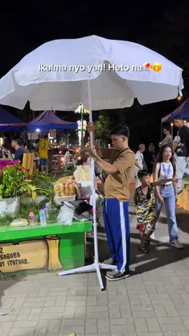 Ikalma nyo heto na! parang kasya pa isang barangay pwede makisilong😅 #umbrella #umbrellawithstand #trending #fbreels 