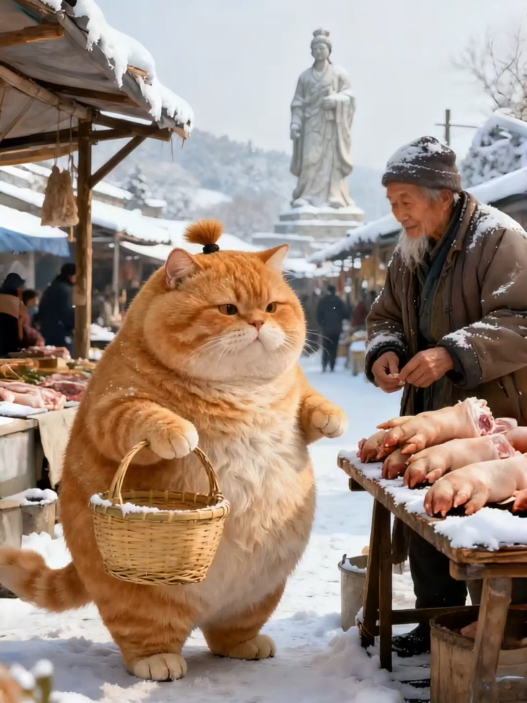 Mèo Cam Nấu Ăn: Đùi heo nướng muối