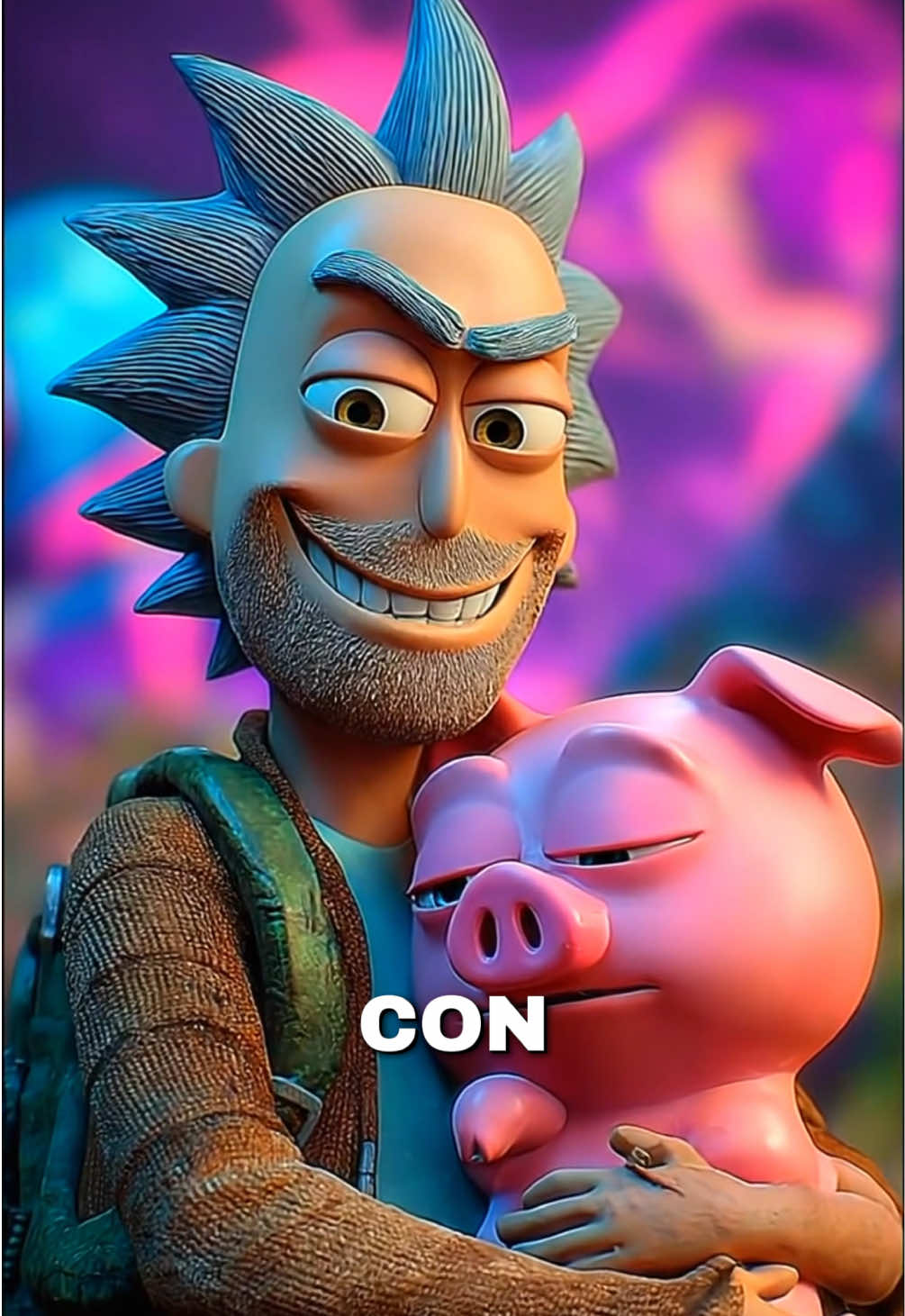 Cómo desaparecer un marrano de 120kg o más #rickandmorty #howtomake #pig #usa #animation 