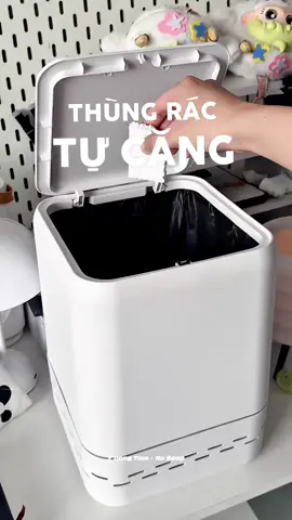 Thùng rác của Deli dùng rất sang, đẹp và còn hỗ trợ giúp ngăn mùi hôi hiệu quả nữa ✨🫶 #thungractucang #thungrac #thungractucangdeli #thungracdeli #thungracmini 