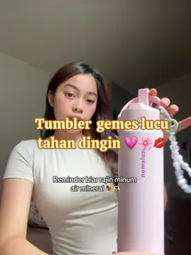 tumbler cuculemon cute tapi fungsional 💗💗💗 #tumbler #tumblerviral 