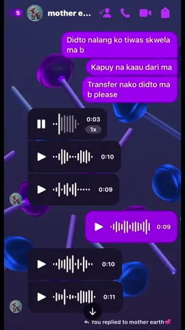 ILOVEYOU MA🫶🏻🥹 (Skl) I’m having a breakdown gabie pa in ani gyud ko basta mingawon or naay gina huna2 ng problima,nothing new mo ataki gyud akoang anxiety if mag hilaka ko and dugay gyud Kay ko ka tulog because of overthink 3am na and I wake up 7am, I thought Okie na ang tanan kay na hilak na nako ang ka Mingaw nakos akoang fam, my mom was a ofw almost how many years na grade 1 until now nag grade 11 nako, tas akoang papa naas Cotabato which is kanang gina main nako ng didto nalang ko mo transfer, having a academic problem, and self problem ug Unsa pana ng problema having all that problems naka huna2 ko ng eh Saba sa akoang mama tas para pud ma tabangan ko niya para maka transfer ko didtos Cotabato, and I’m currently living in my Lola and lolo house and this is the reason pud ngano gusto nako mag transfer kay wala silay gina sayang ng Ora’s para yawyawan ko, while I’m chatting with my mama i thought kasuk an ko niya pero I wasn’t expect ng eh cheer up diay ko niya and she said ng mangita siyag way para maka transfer ko, while I’m listening to her voice message I can’t stop crying kay nice man diay sa feeling naay in ani ng mama and I’m so lucky to have her kay bisan nag kalisud na naa ra gihapon siya, and she’s planning ng kuhaon nalang ko daris Philippines para uban sa iyaha didtos abroad, SO PLEASE IF YOUR MAMA/PAPA IS STILL ALIVE PLEASE LOVE THEM AND MAKE THEM THE BIGGEST STAR THE WORLD HAS EVER KNOWN!💞💞 ##fyp