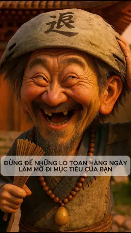 LỜI CỔ NHÂN: ĐỪNG ĐỂ NHỮNG LO TOAN HÀNG NGÀY LÀM MỜ ĐI MỤC TIÊU CỦA BẠN#loiconhan #trietlyconhan #daoconhan #trietlycuocsong #baihoccuocsong 