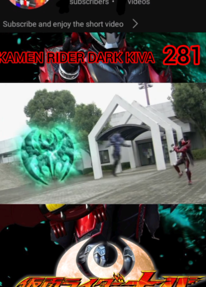 KAMEN RIDER DARK KIVA Part 281 #henshin #kamenriderkiva  #subscribe #shorst #Jacareycraftshorts